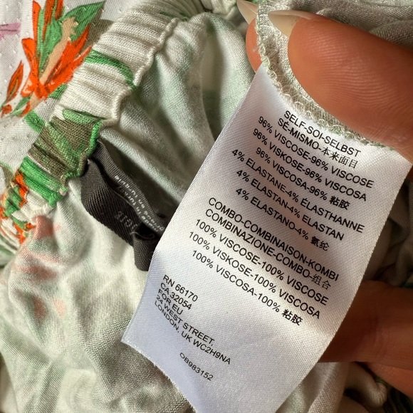 Anthropologie Floral Off the Shoulder Top - Picture 5 of 5